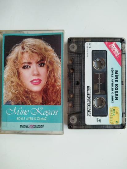 MİNE KOŞAN BÖYLE AYRILIK OLMAZ-1990Türkiye Basım Kaset Albüm