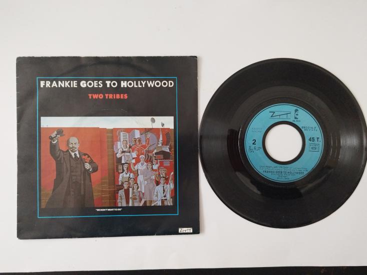 Frankie Goes To Hollywood – Two Tribes-1984 FRANSA BASIM 45 LİK PLAK