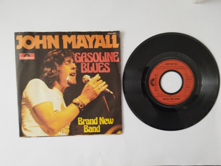 John Mayall – Gasoline Blues- Brand New Band -1974 ALMANYA BASIM 45 LİK PLAK