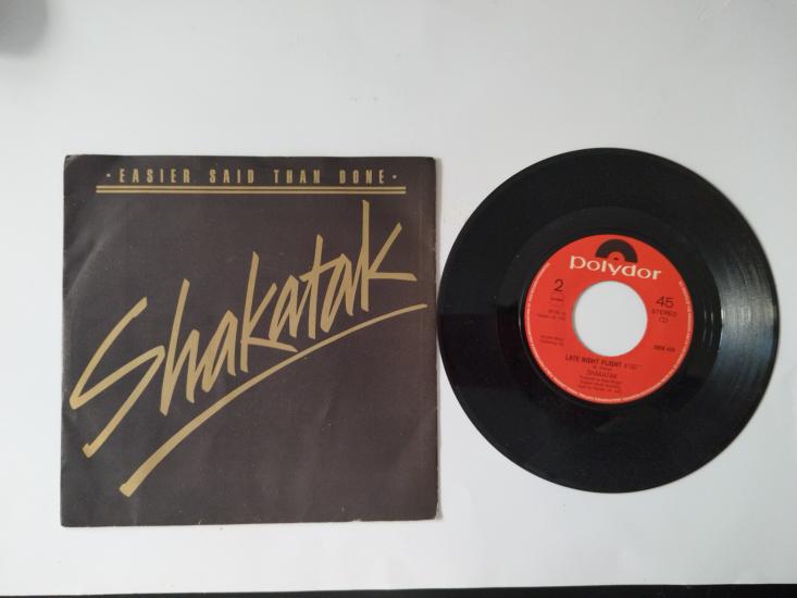 Shakatak –  Easier Said Than Done -1981İNGİLTERE BASIM   45 LİK PLAK