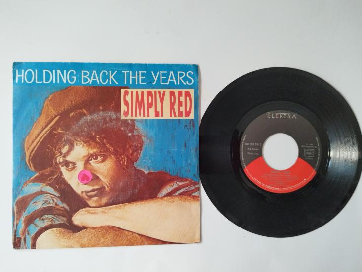 Simply Red – Holding Back The Years -1986 FRANSA BASIM 45 LİK PLAK