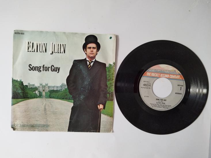 Elton John – Song For Guy - Lovesick -1978 HOLLANDA BASIM 45 LİK PLAK