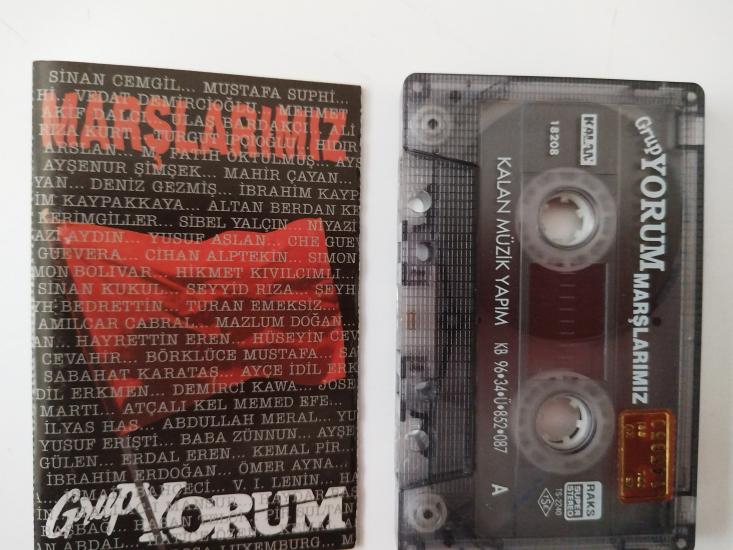 Grup Yorum – Marşlarımız- 1996 Türkiye Basım Kaset