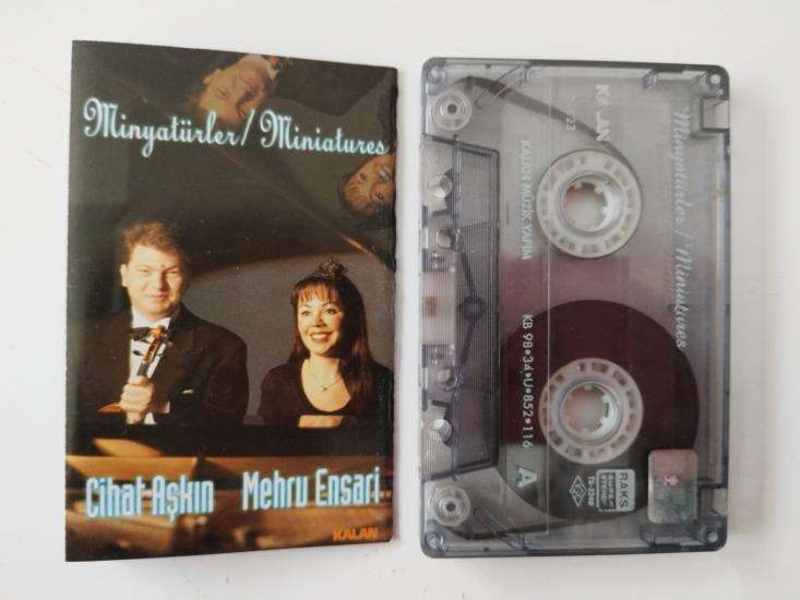 Cihat Aşkın, Mehru Ensari ‎– Minyatürler / Miniatures- 1998 Türkiye Basım Kaset