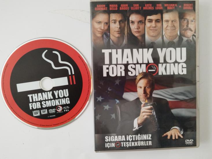 Thank You For Smoking - Sigara İçtiğiniz için Teşekkürler  -  2.El DVD Film