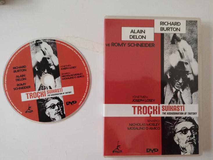 Troçki suikastı - Yön: Joseph Losey / Richard Button - Alain Delon - Romy Schneider -2.El DVD Film