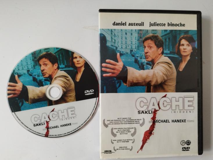 Cache( Hidden) - Saklı- Daniel Auteuil , Juliette Binoche- 2.El DVD Film