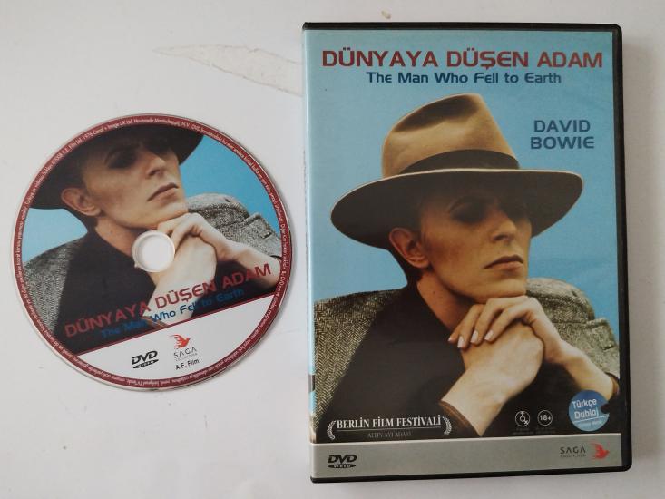Dünyaya Düşen Adam - The Man Who fell to Earth - David Bowie - 2. El DVD Film -türkçe Dublaj