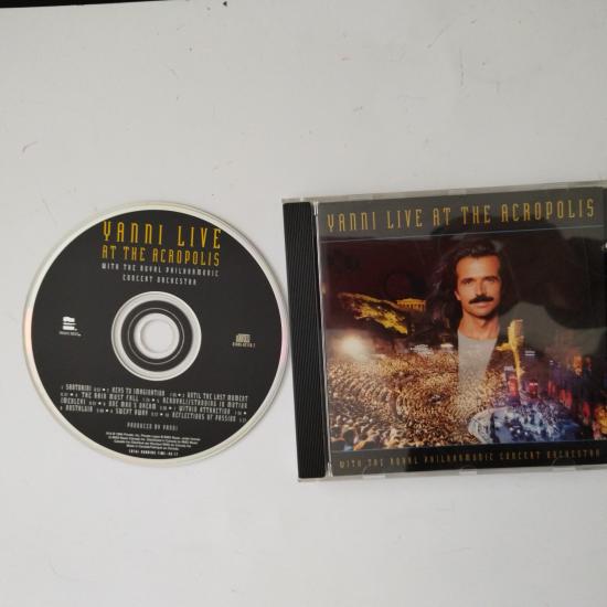 Yanni (2) With The Royal Philharmonic Concert Orchestra – Live At The Acropolis  -  1994 Kanada Basım 2. El CD Albüm