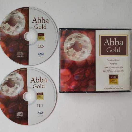 The ABBA Tribute Band  –  ABBA GOLD  - 2006 Avrupa   Basım 2. El 2XCD Albüm