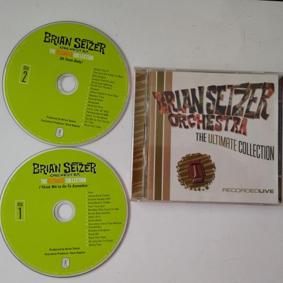 Brian Setzer Orchestra – The Ultimate Collection (Recorded Live)  - 2004 Avrupa Basım 2. El 2XCD Albüm