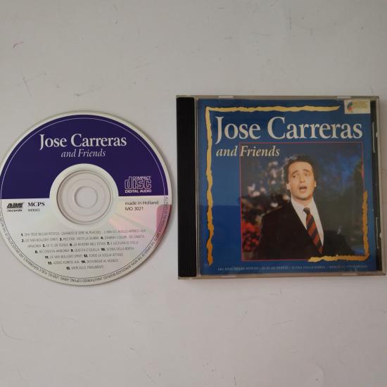 Jose Carreras and Friends  - Hollanda Basım 2. El CD  Albüm