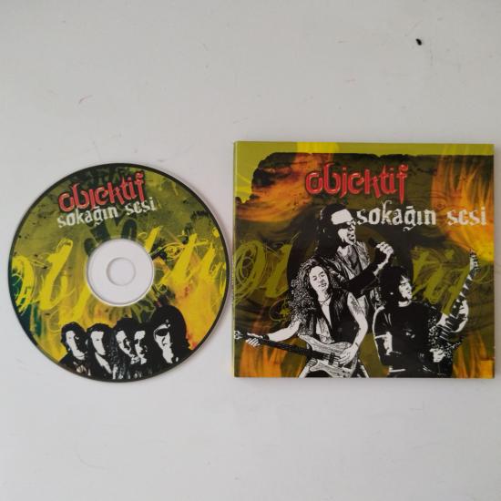 Objektif   /  Sokağın Sesi -  2007 Basım  2. El  CD ( digipak ) Albüm