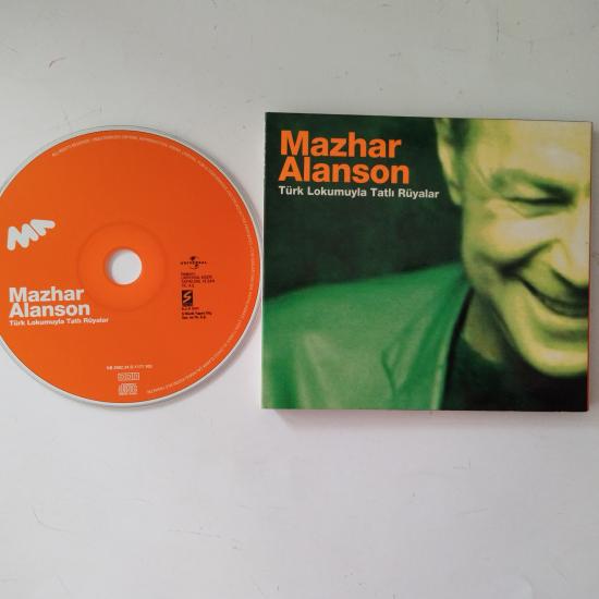 Mazhar Alanson ‎– Türk Lokumuyla Tatlı Rüyalar - 2002  Türkiye Basım  2. El  CD Digipak  Albüm