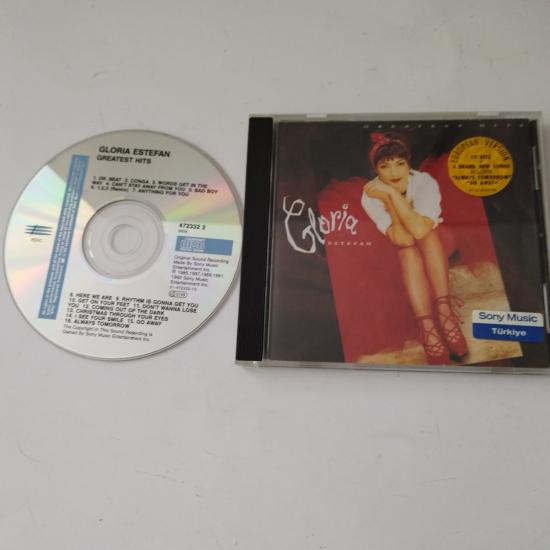 Gloria Estefan – Greatest Hits  - 1992 Avusturya Basım  2. El  CD Albüm