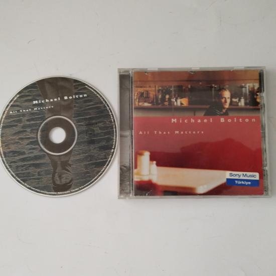 Michael Bolton –  All That Matters   - 1997 Avusturya Basım  2. El  CD  Albüm