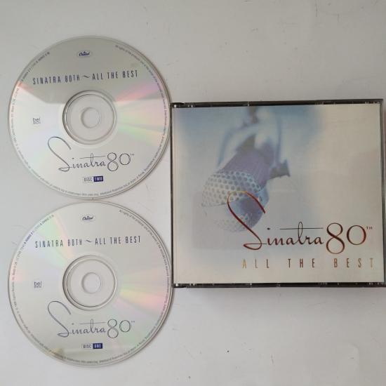 Frank Sinatra – Sinatra 80th All The Best  - 1995 İngiltere Basım 2. El  2XCD Albüm