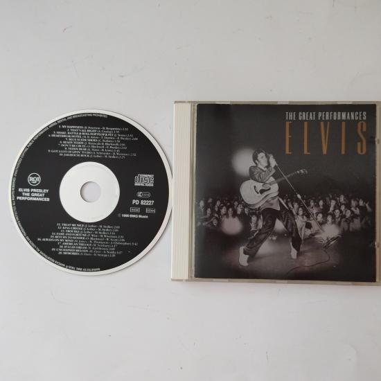 Elvis Presley – The Great Performances   - 1990 Avrupa Basım 2. El  CD Albüm