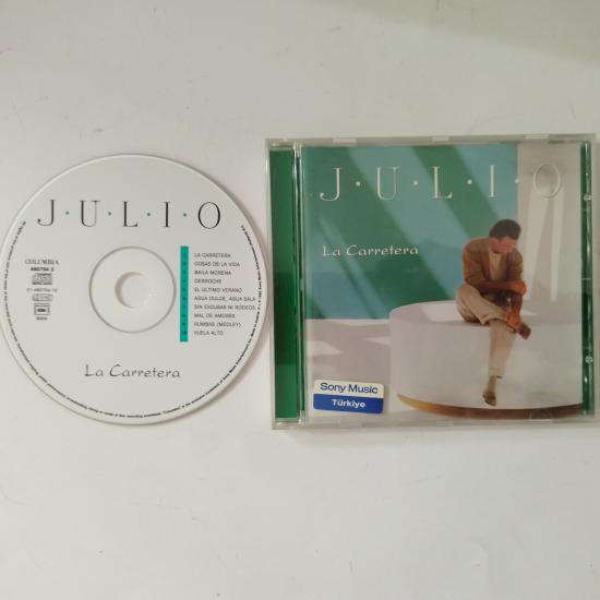 Julio Iglesias  –  La Carretera   – 1995 Avrupa Basım -  2. El  CD Albüm