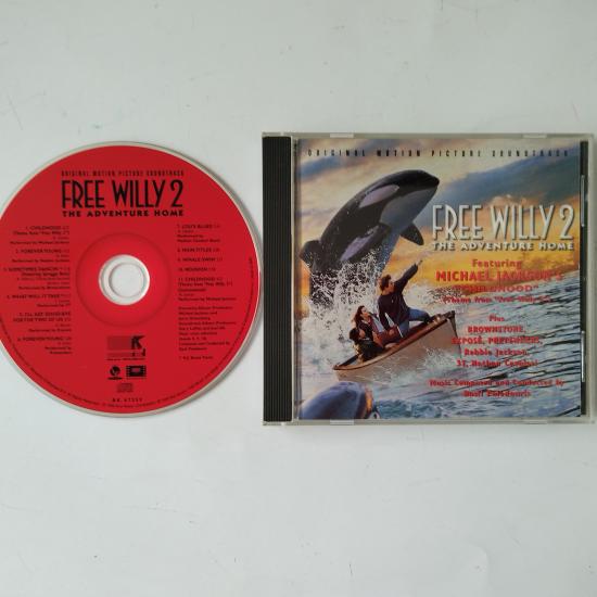 Free Willy 2 (The Adventure Home) -  Original Motion Picture Soundtrack  – 1995  Kanada Basım -  2. El  CD Albüm