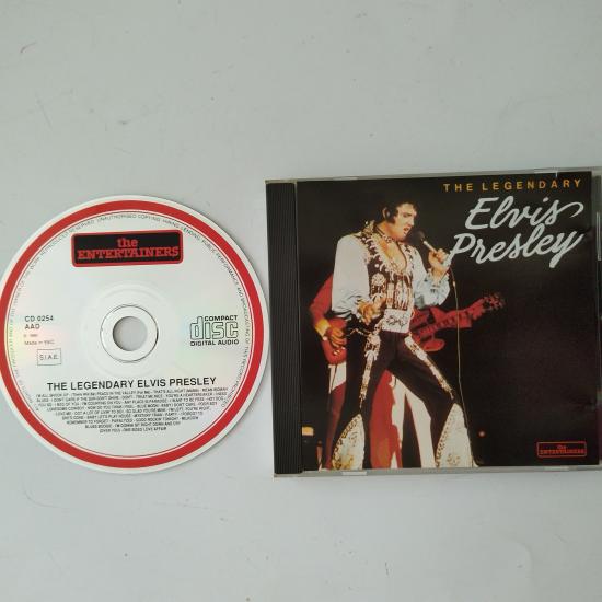 Elvis Presley –  The Legendary Elvis Presley   –   1990 İtalya Basım  -  2. El  CD  Albüm