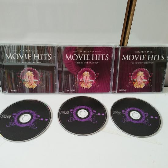 Greatest Ever!  Movie Hits   –   2007 Avrupa  Basım  -  2. El  3XCD  Box Albüm