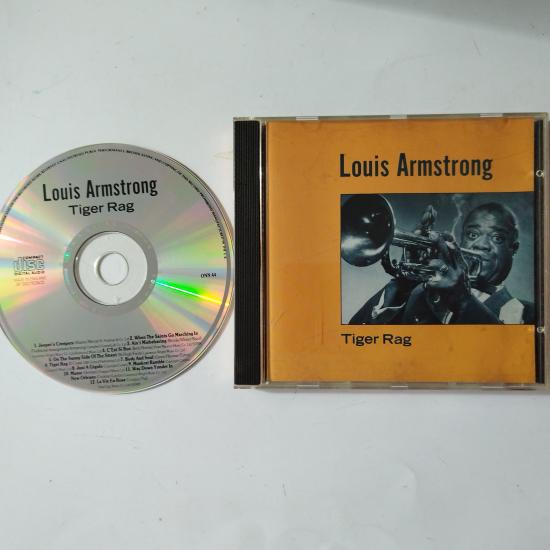 Louis Armstrong –  Tiger Rag  –   İngiltere Basım  -  2. El  CD  Albüm