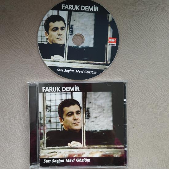 Faruk Demir / Sarı Saçlım Mavi Gözlüm  -  Türkiye Basım  2. El  CD  Albüm