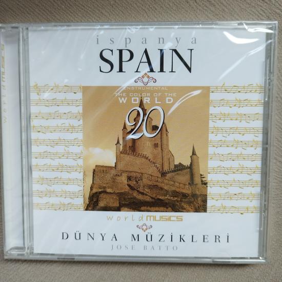 Dünya Müzikleri  / Spain- İspanya  / Jose Batto –   2004 Türkiye Basım  -  2. El  CD  Albüm / Ambalajlı