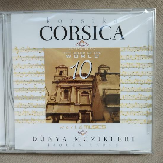 Dünya Müzikleri  / Corsica  / Jaques carre –   2004 Türkiye Basım  -  2. El  CD  Albüm / Ambalajlı