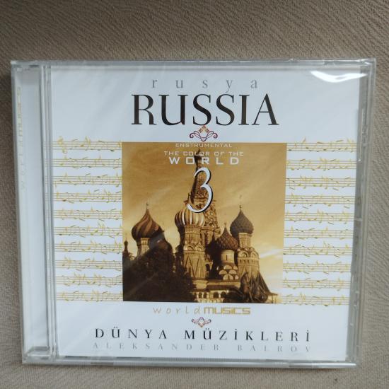 Dünya Müzikleri  / Russia   /Aleksander Balrov –   2004 Türkiye Basım  -  2. El  CD  Albüm / Ambalajlı