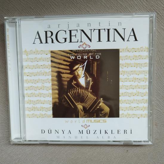 Dünya Müzikleri  /Argentina   /Manuel Alba –   2004 Türkiye Basım  -  2. El  CD  Albüm