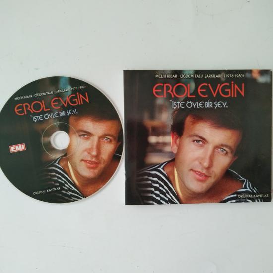 EROL EVGİN- İŞTE ÖYLE BİR ŞEY - 2005 TÜRKİYE BASIM CD