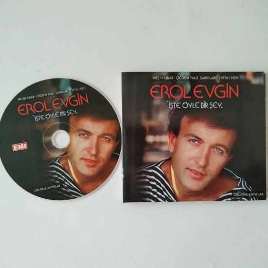 EROL EVGİN- İŞTE ÖYLE BİR ŞEY - 2005 TÜRKİYE BASIM CD