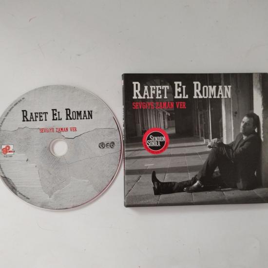 Rafet El Roman ‎–  Sevgiye Zaman Ver   –   2011 Türkiye Basım  -  2. El  CD Albüm