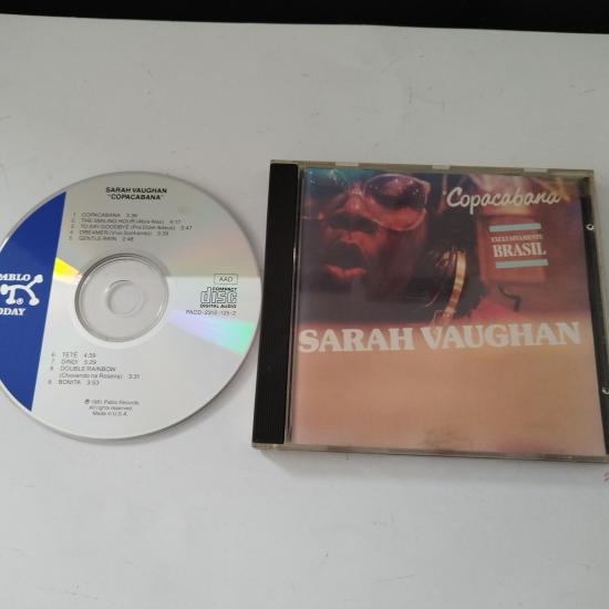 Sarah Vaughan ‎–  Copacabana  - 1990 Amerika Basım - 2. El  CD Albüm