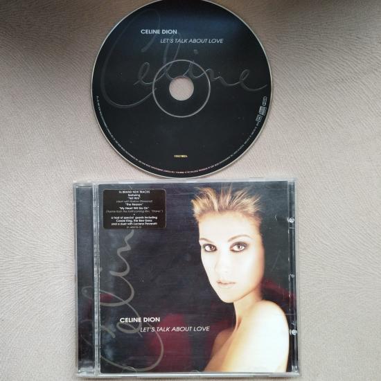 CELINE DION - LET’S TALK ABOUT LOVE - 1997 KANADA BASIM -   CD ALBÜM