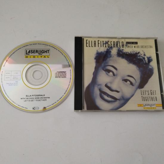 Ella Fitzgerald With The Chick Webb Orchestra  – Let’s Get Together  - 1993 Almanya Basım -2. El CD Albüm