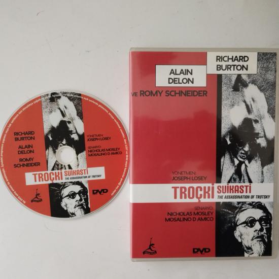 Troçki suikastı - Yön: Joseph Losey / Richard Button - Alain Delon - Romy Schneider  -2.El DVD Film