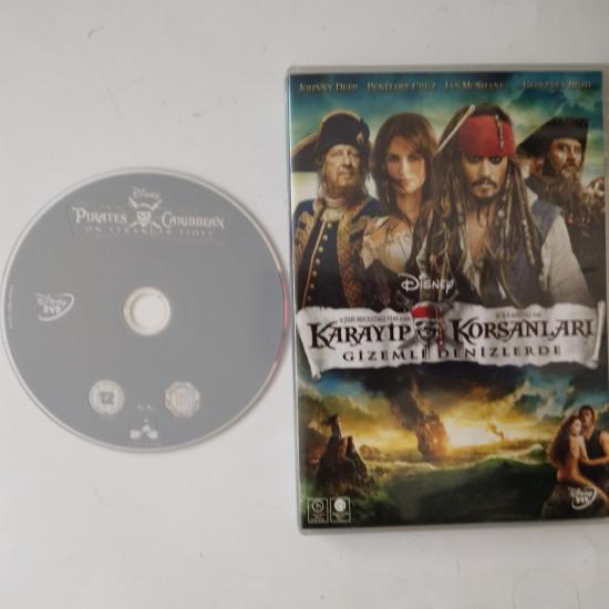 Karayip Korsanları Gizemli Denizlerde / Johnny Deep / Rob Marshall Filmi - 2. El DVD Film / Özel seçenekli