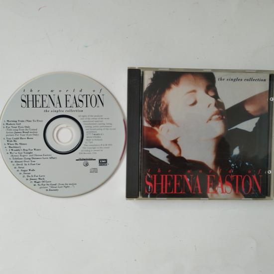 Sheena Easton ‎–  The World Of Sheena Easton (The Singles Collection)  -  1993  Avrupa  Basım - 2. El CD Albüm