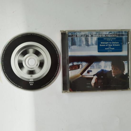 Jon Bon Jovi –   Destination Anywhere  -  1997 Avrupa Basım - 2. El CD Albüm