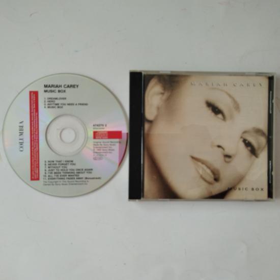 Mariah Carey –  Music Box    -  1993 Avusturya  Basım - 2. El CD Albüm