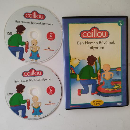 Caillou   / Ben Hemen Büyümek İstiyorum  - 2. El  2xDVD  24 Bölüm -Animasyon Film