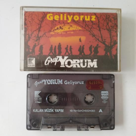 Grup Yorum – Geliyoruz - 1996 TÜRKİYE  BASIM KASET