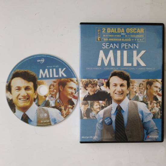 MILK - SEAN PENN- BİR GUS VAN SANT FİLMİ  - 122 DAKİKA TÜRKİYE BASIM -  DVD FİLM