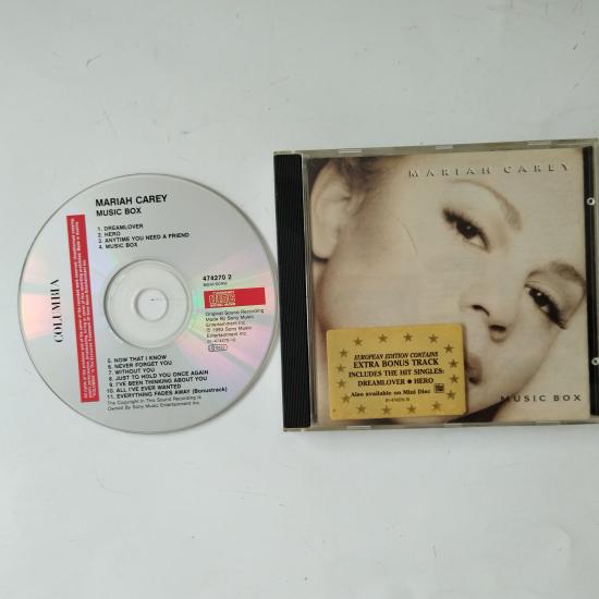 Mariah Carey –  Music Box    -  1993 Avusturya  Basım - 2. El CD Albüm + Ekstrs bonus track