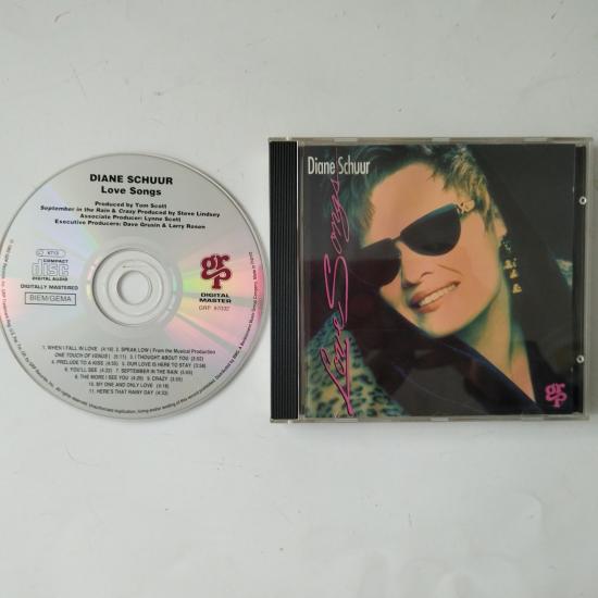 Diane Schuur –  Love Songs -  1993 Fransa Basım - 2. El CD Albüm