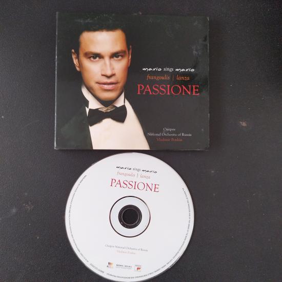 Mario Frangoulis – Mario Frangoulis Sings Mario Lanza - Passione   -   2007   Yunanistan  Basım - 2. El CD Albüm