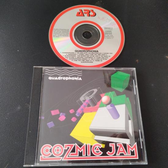 Quadrophonia  –  Cozmic Jam   -   1991  Avusturya  Basım - 2. El CD  Albüm